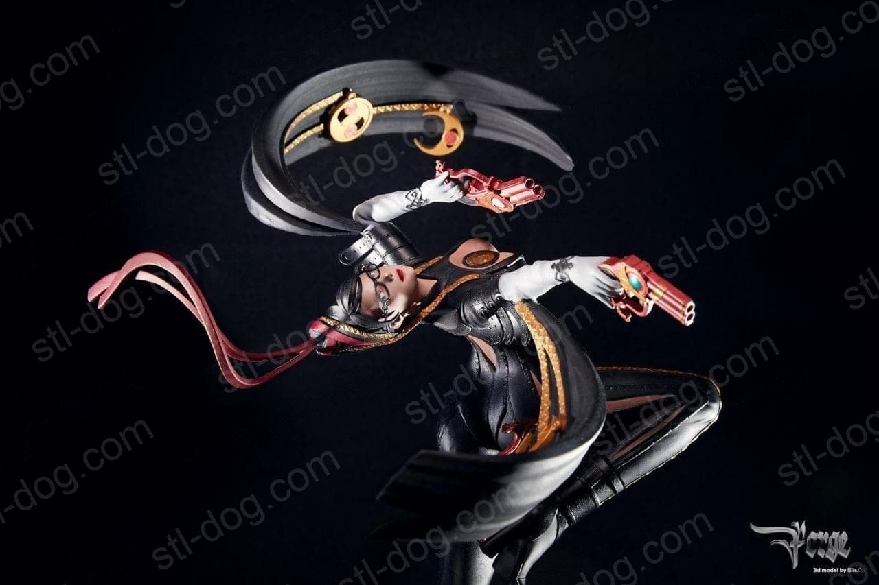 贝优妮塔(游戏《猎天使魔女》 3D打印模型图纸